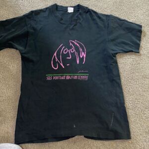 John Lennon estate vintage tee fruit of the loom tag